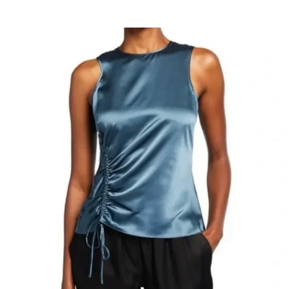 BNWT Cinq a Sept Alexia Silk Top Size M - Picture 1 of 7
